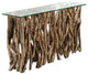 Uttermost Teak Wood Console