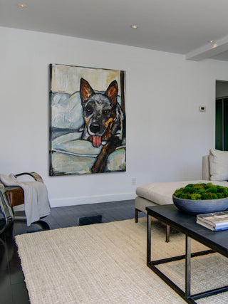 "Unconditional Friend" Painting Print on Wrapped Canvas