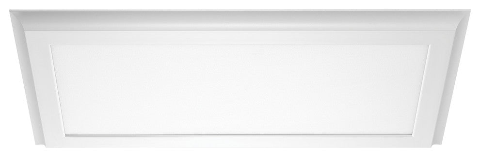 Blink Plus Profile - 22W- 12'' x 24'' Surface Mount LED - 3000K - White Finish