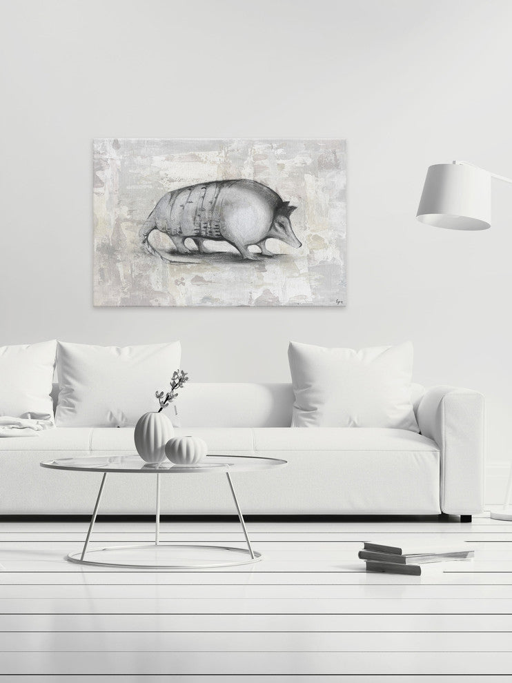 "Armadillo II" Painting Print on Wrapped Canvas, 60"x40"