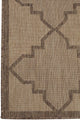 Outdoor Collection Trellis Diamond Rug Geometric Rug, Neutral, 7'10"x10'
