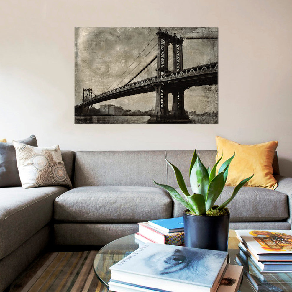 "Bridge II" by Dylan Matthews, Canvas Print, 40"x26"