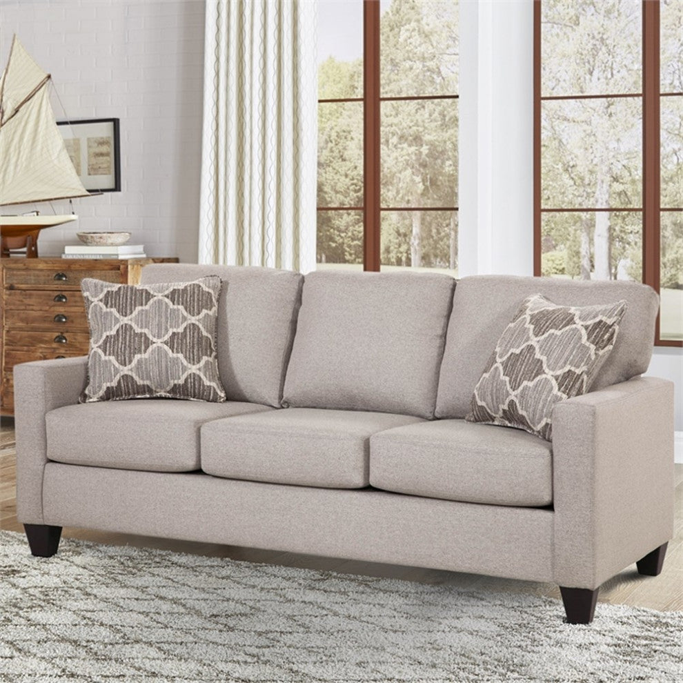 American Furniture Classics 8-040M-A329V6 Moroccan Series Sofa Sleeper in Grey