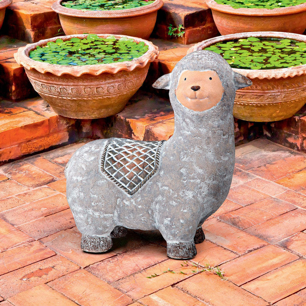 Design Toscano Andes The Little Alpaca Statue