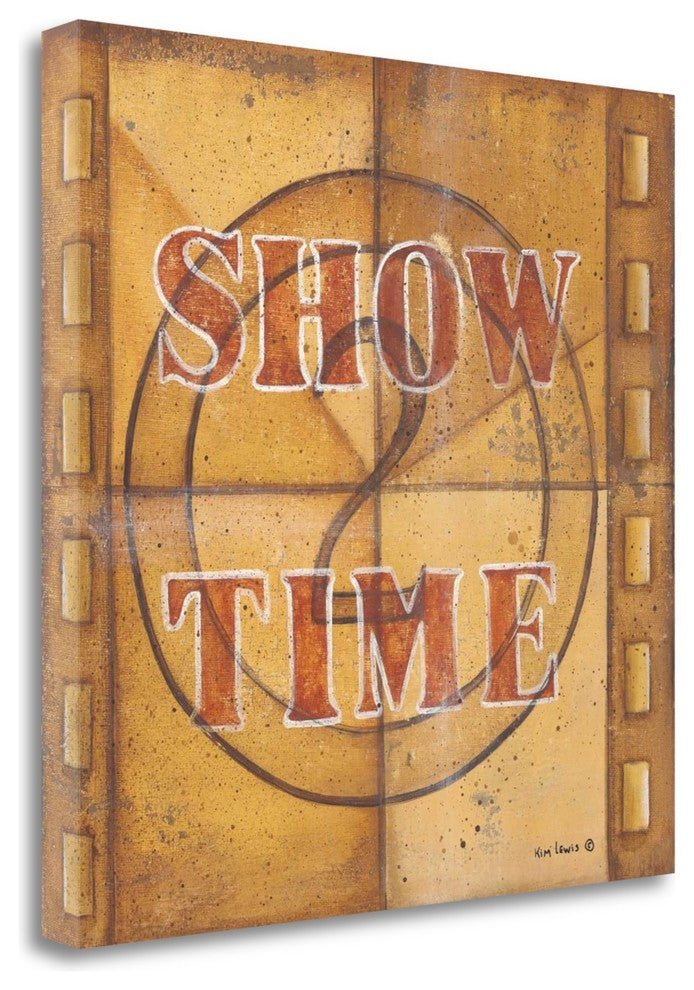"Show Time" By Kim Lewis, Giclee Print on Gallery Wrap Canvas, Ready to Hang