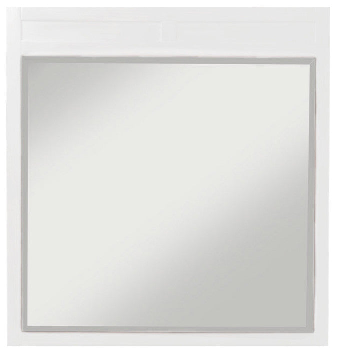 Carmel Mirror, White