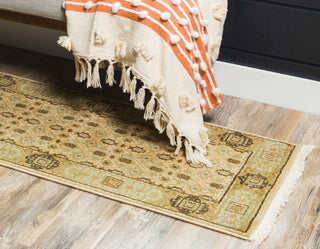 Unique Loom Cream Jefferson Palace 2' 0 x 6' 0 Runner Rug