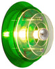 Modern LED Wall Lamp in Futuristic Style for Living Room, Bedroom, Green