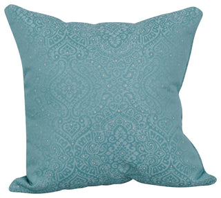 17" Jacquard Throw Pillows With Inserts, Set of 2, Mabul Spa