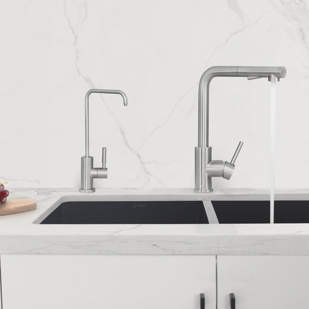 K130SK147S Single Handle Pull Down Kitchen Faucet With Cold Water Tap