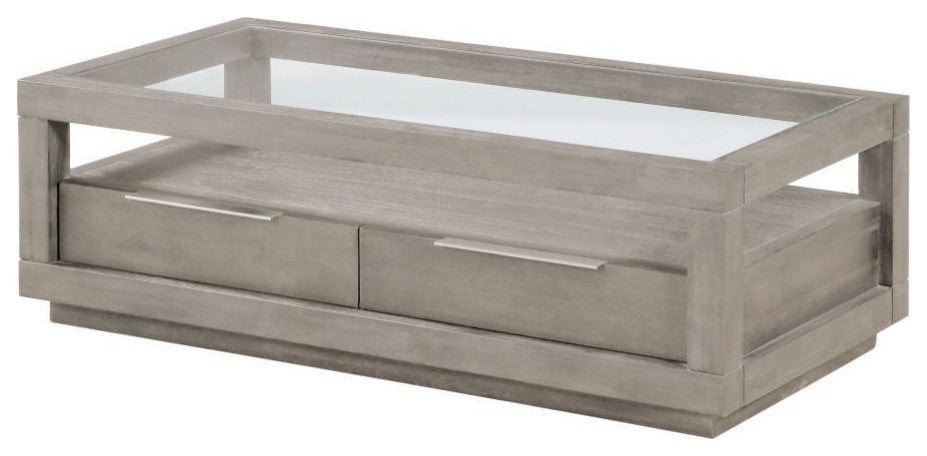 Modus Oxford 2-Drawer Coffee Table, Mineral
