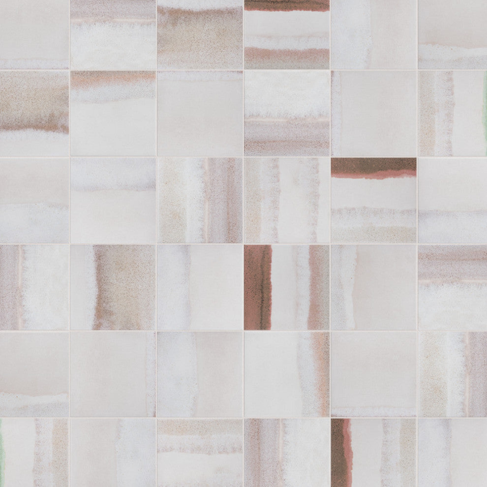 Matter Canvas Bone Red Porcelain Floor and Wall Tile