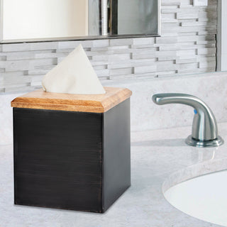 nu steel Salem Orb Tissue Box