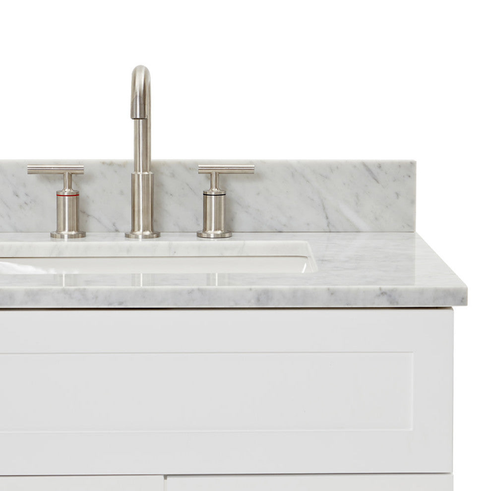 Ariel F043SRCW2RVO Hamlet 43" - Grey / Carrara White Top