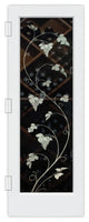 Wine Door - Vineyard Grapes Unfurled - Primed - 28" x 84" - Book/Slab Door