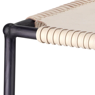 Asher Leather Bar Stool, Barstool