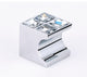 Alno, Cabinet Knob, Polished Chrome, 1"x1"x1"