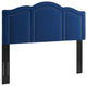 Cecilia Full/Queen Performance Velvet Headboard-Navy