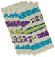 Dean, Geometric Print Napkin, Purple, Set of 4