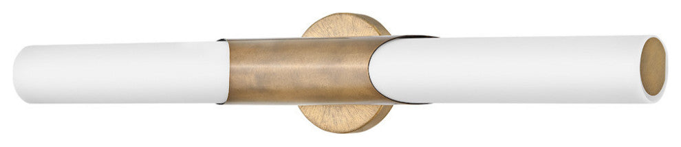 Hinkley Grace Bathroom Vanity Light, Textured Heritage Brass, Large