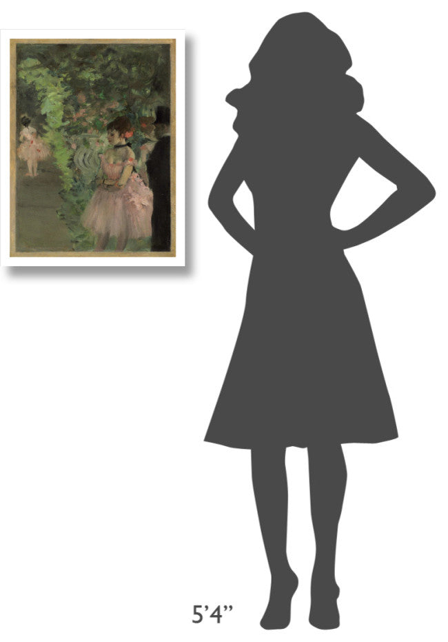 "Dancers Backstage, 1876/1883" Digital Paper Print by Edgar Degas, 20"x26"
