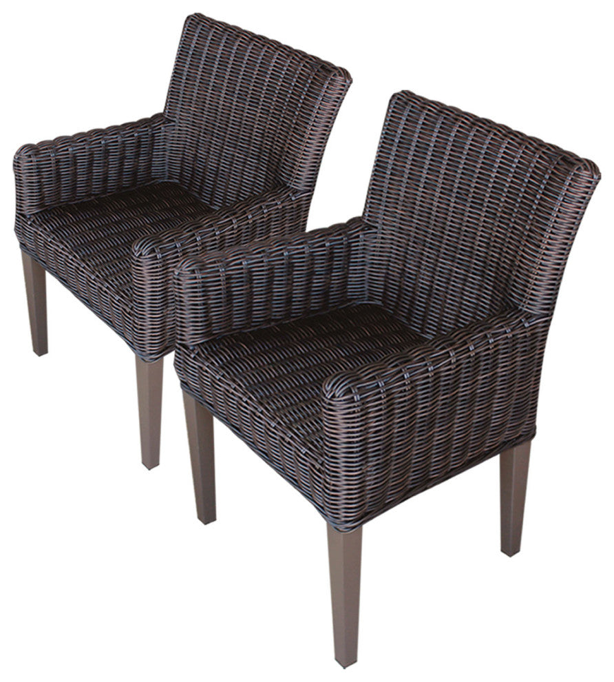 2 Venice Dining Chairs With Arms