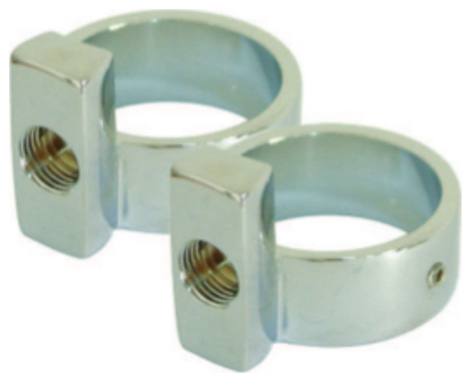 Kingston Drain Bracelets for Supply Line Support from CC451, Polished Chrome