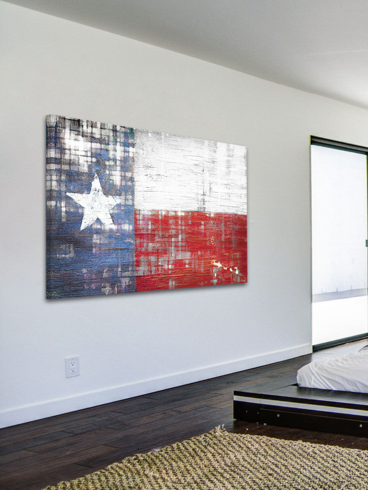 "Texas" Fine Art Canvas Print, 18"x12"