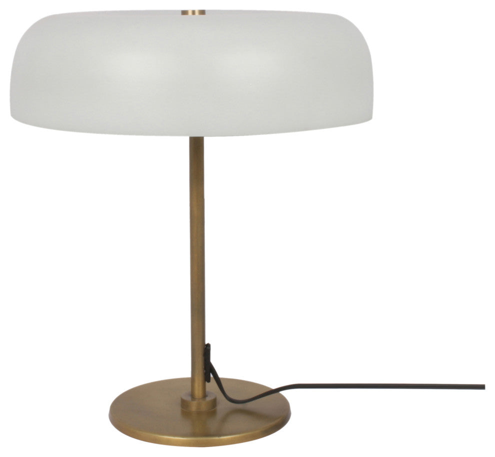 Retro Ambiance Table Lamp - White