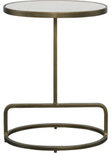Uttermost Jessenia White Marble Accent Table
