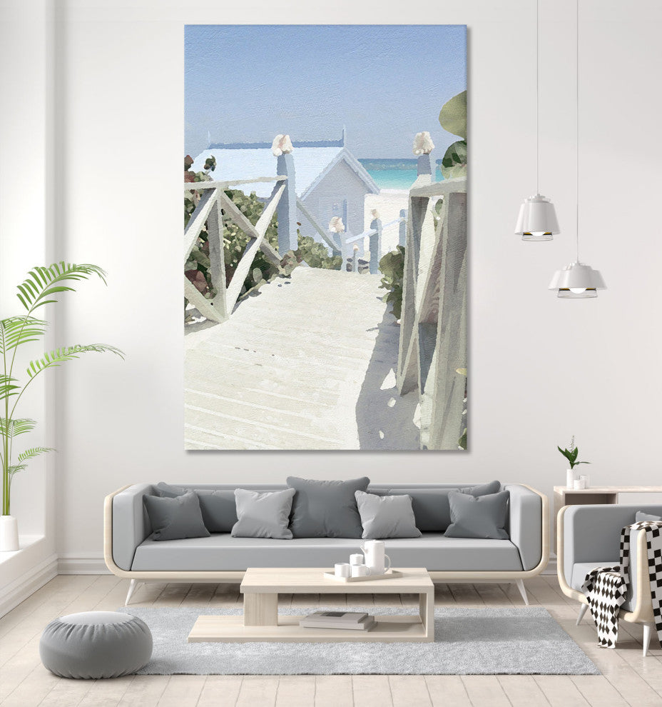 Noon Shadows - 72 x 48 by Noah Bay