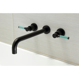 KS8050DKL Wall Mount Tub Faucet, Matte Black