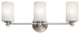 Kichler Joelson 3 Light Bath Light in Brushed Nickel