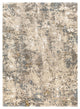 Surya Tuscany TUS-2305 4'3"x5'7" Rug, White/Brown/Aqua/Cream/Champagne