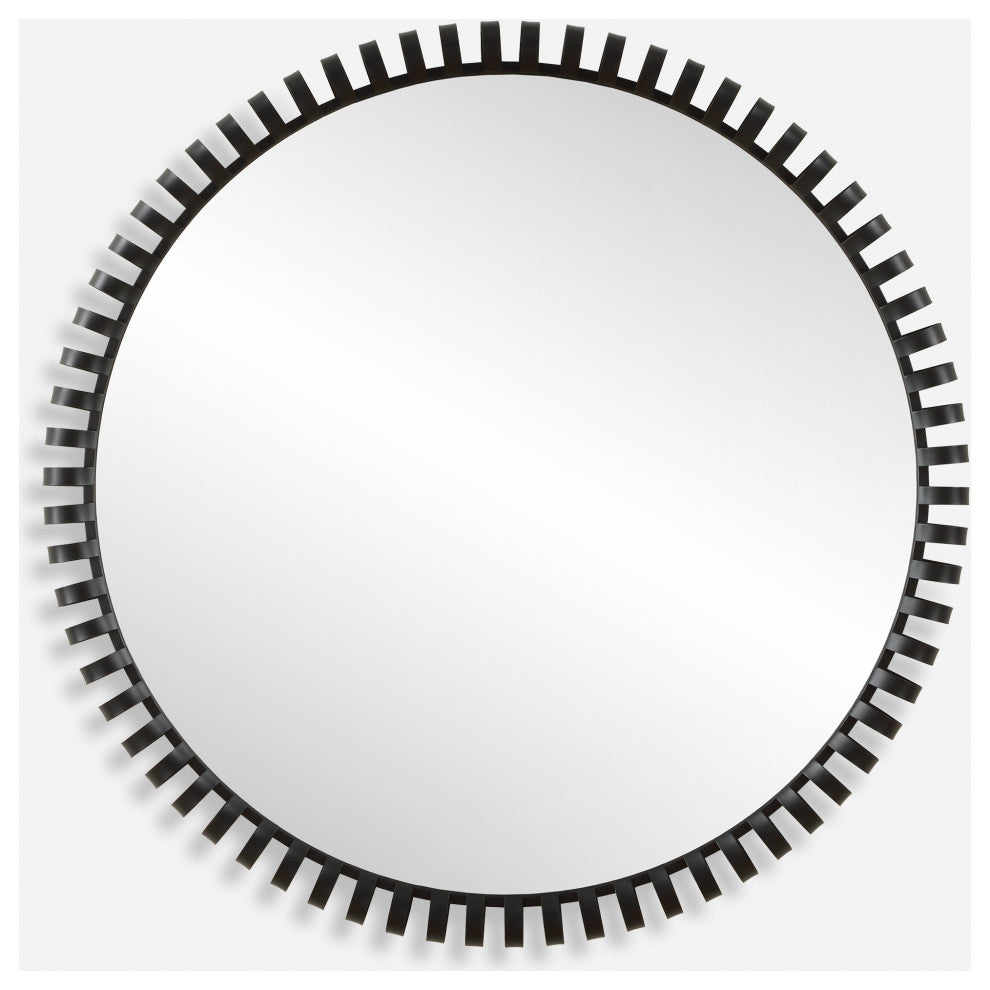 Uttermost - 09975 - Mirror - Corona - Satin Black