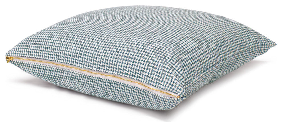 Lake Houndstooth Cushion Cover, 20" X 20"