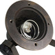 Solid Brass Underwater LED Light Kit, 3 pcs, Bronze, Glare Shield, Cool White