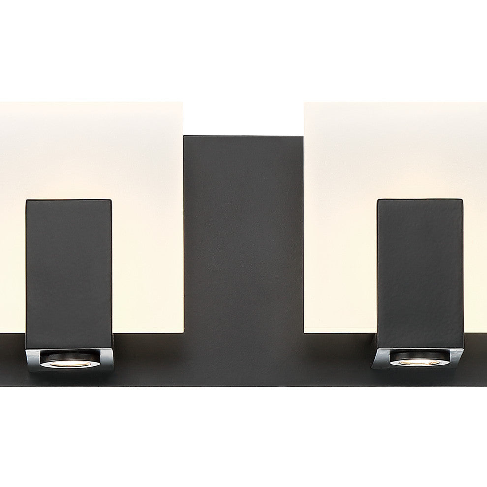 Canmore 5 Light LED Bath Bar Black
