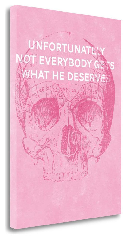 "Unfortunately Not Everybody Gets What He Deserves" By H. Beer, Gallery Canvas