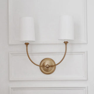 Crystorama Lighting Group 2242 Sylvan 2 Light 17" Tall Wall - Vibrant Gold