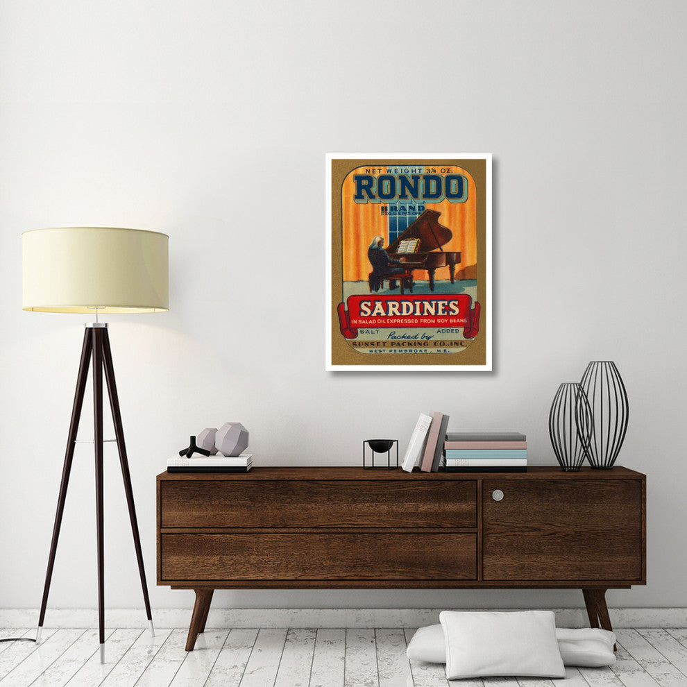 "Rondo Brand Sardines" Digital Paper Print by Retrolabel, 29"x38"