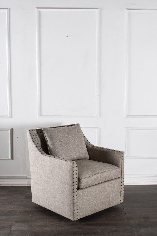 Occasional Chair Kim, Euro Burlap