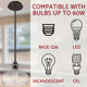 Kira Home Harlow 9" Farmhouse Pendant Light, Glass Shade, Adjustable Hanging