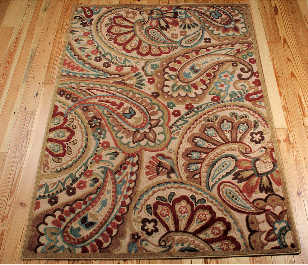 Nourison GRAPHIC ILLUSIONS 130 LIGHT MULTICOLOR RUG