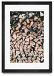 "Logs" Matted and Framed, 52" x 36"