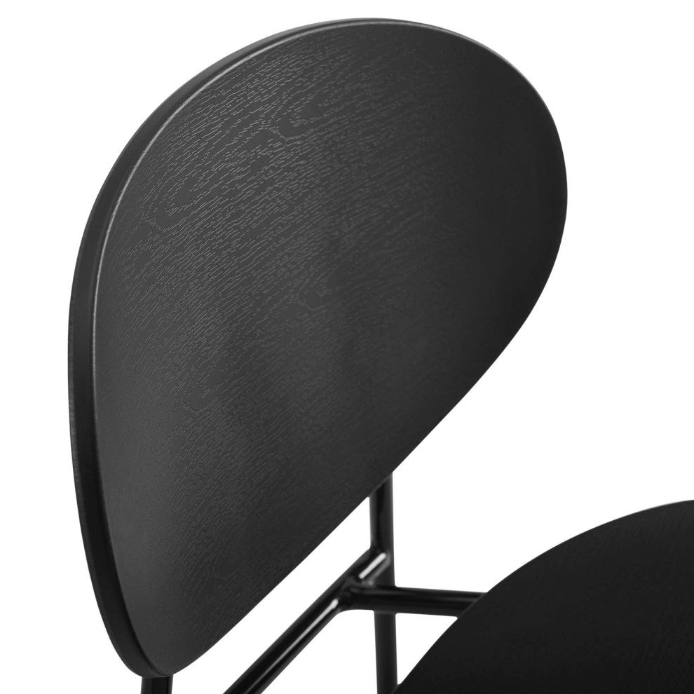 Palette Dining Side Chair Set of 2 EEI-3902-BLK