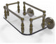Prestige Skyline Wall Mounted Glass Guest Towel Tray, Antique Brass
