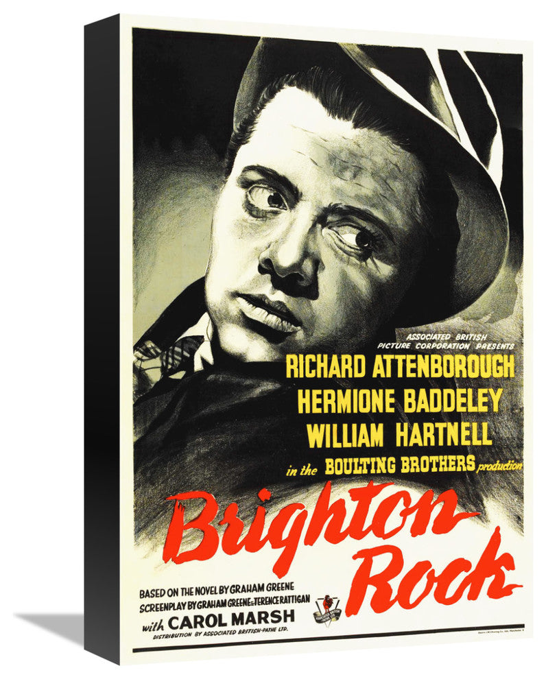 "Brighton Rock" Stretched Canvas Giclee by Hollywood Photo Archive, 11x16"