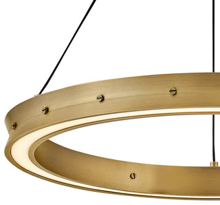 Fredrick Ramond Althea Medium Chandelier, Lacquered Brass