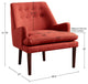 Madison Park Taylor Mid-Century Accent Chair, Red